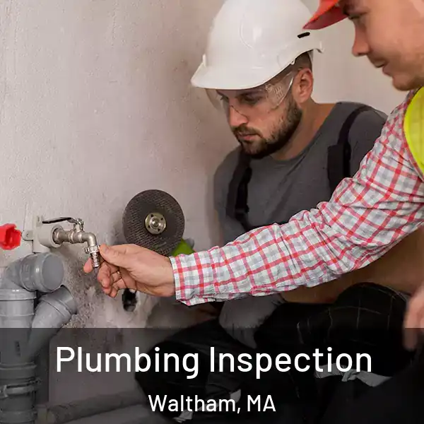  Plumbing Inspection Waltham, MA