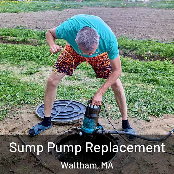  Sump Pump Replacement Waltham, MA